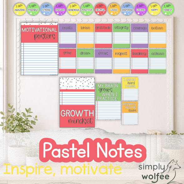 Notes & Pastels Bundle 4